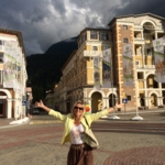 Горки-город с гостями