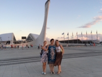 Олимпийский парк с гостями